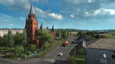 Euro Truck Simulator 2 - Beyond the Baltic Sea DLC скриншот 114